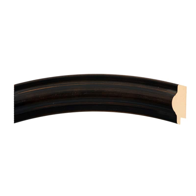 Philadelphia Framed Round Mirror in Rubbed Bronze - Antique Bronze