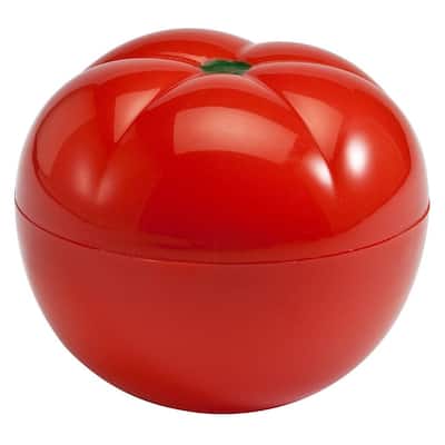 Hutzler Tomato Saver Keeper Storage Container - Keeps Fresh Longer - Red