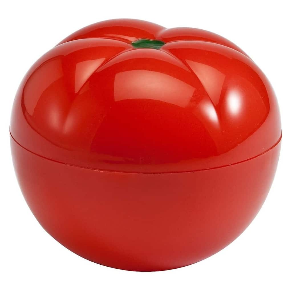 Hutzler Tomato Saver Keeper Storage Container - Keeps Fresh Longer - Red