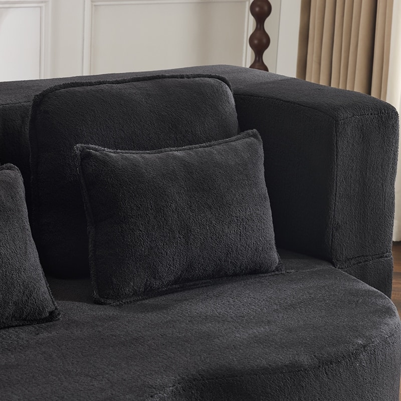 Luxury Sleeper Sofa Bed with Soft Cushion - Ultimate Comfort for Your Home