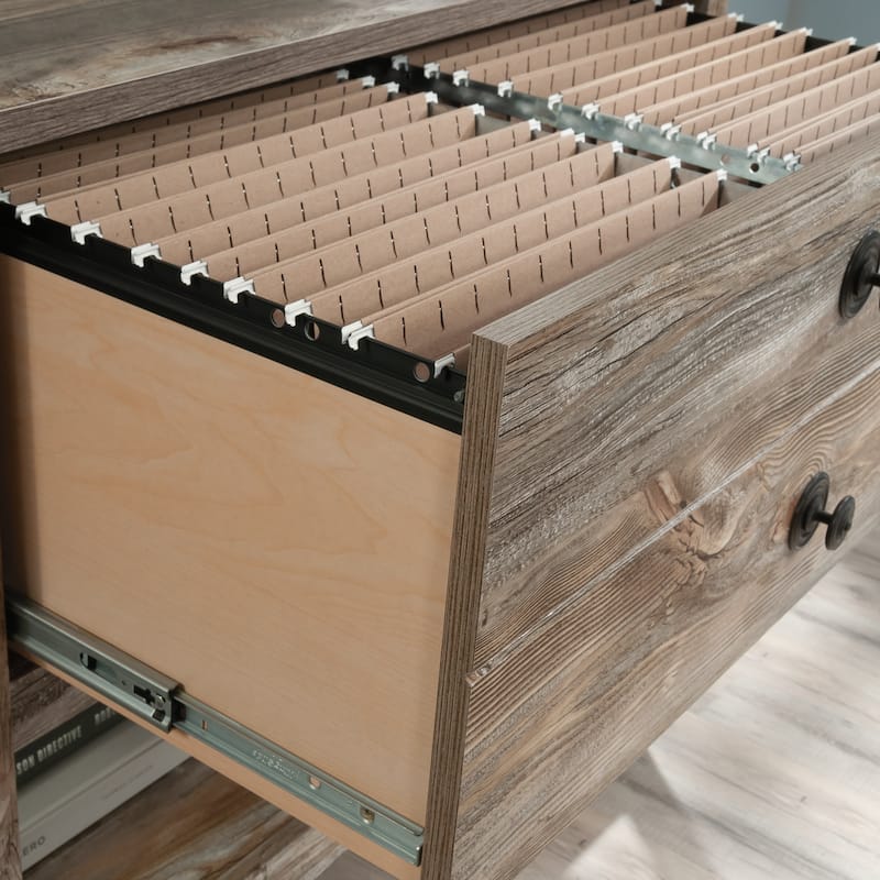 Lateral File, File Cabinet , Office Storage Cabinet Brown finish