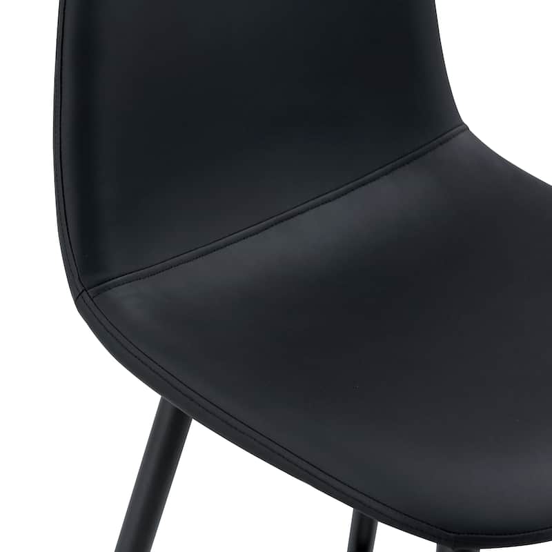 Bar Chair Set-Two Pieces, Stable Comfort.Thoughtful Design Of Rounded Backrest,Suitable For Placement In Bars