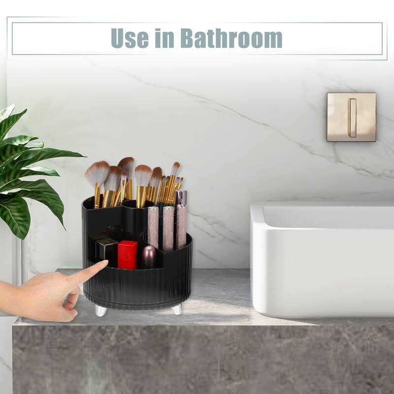 Rotating Makeup Organizer 360 Degree Rotatable Makeup Organizer Case