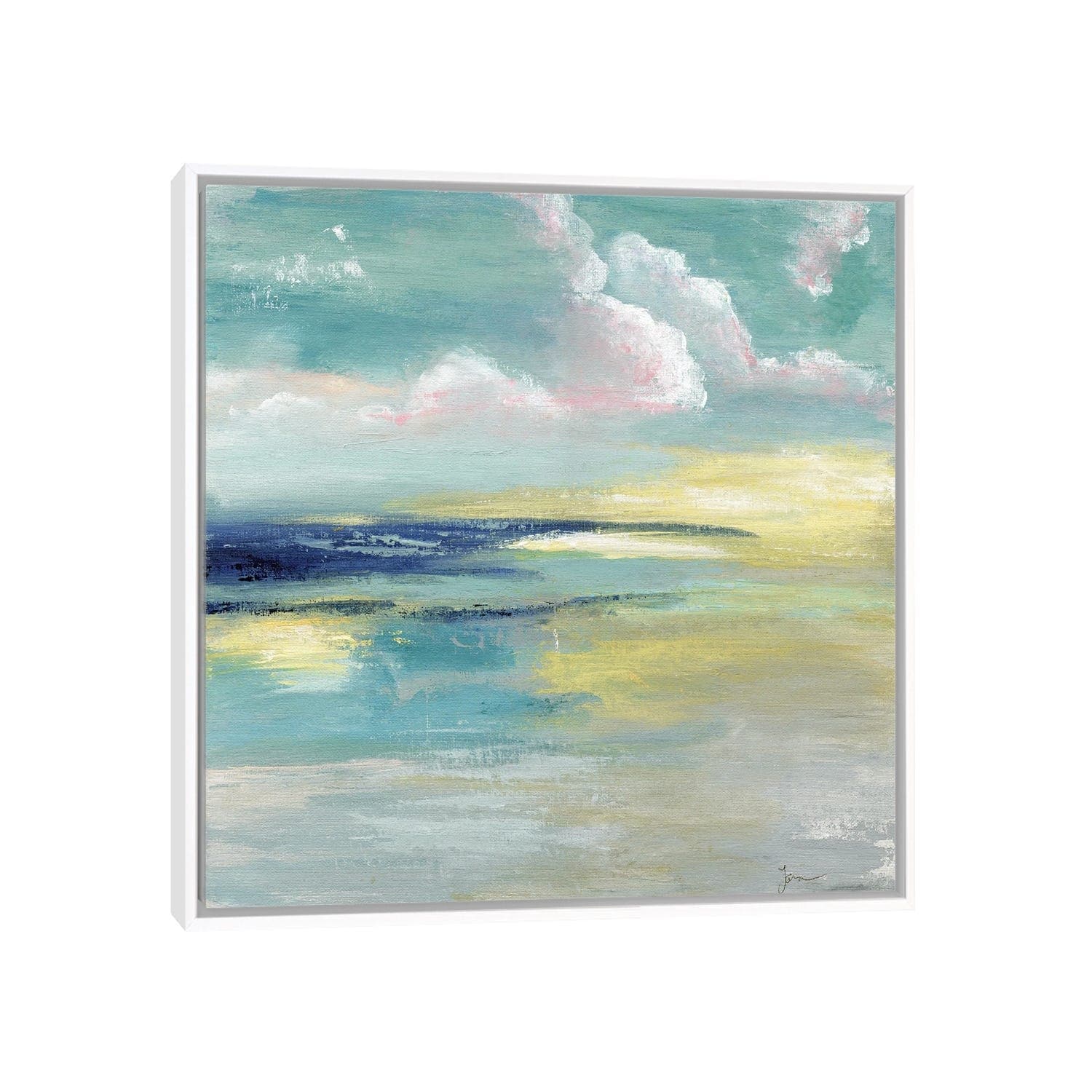 iCanvas "Ocean View" by Tava Studios Framed Canvas Print