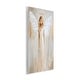 preview thumbnail 2 of 8, Stupell Divine White Robe Angel Wall Plaque Design by Petal Prints Design