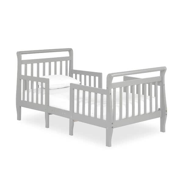 slide 2 of 7, Dream On Me Emma 3 in 1 convertible toddler bed Grey - Toddler