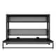 preview thumbnail 18 of 19, Metal Twin Size Murphy Bed with Shelves,Foldable and Space-saving Design
