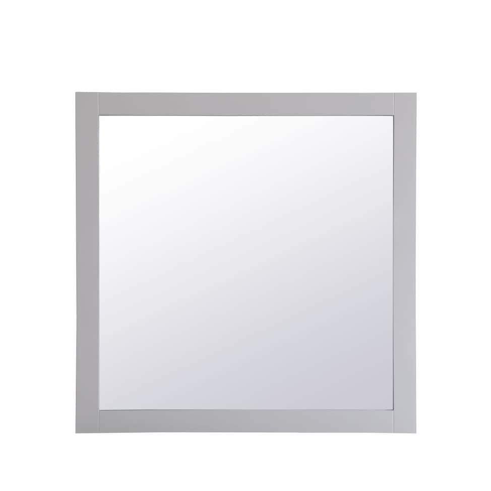 Elegant Lighting VM23636 Aqua 36" W x 36" H Traditional Square Framed