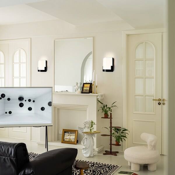 LED Wall Sconce Flush Mount Wall Sconce Indoor Wall Light Bedroom Wall Lights N A Bed Bath Beyond 39221367
