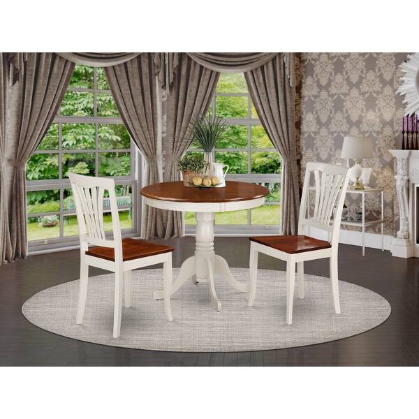Shop 3 Piece Kitchen Nook Dining Set Small Kitchen Table And 2 Kitchen Chairs Overstock 10200001