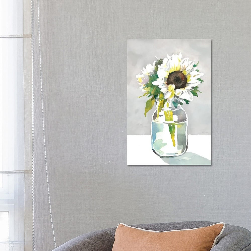 iCanvas "Sunflower I" by Theresa Heidel Canvas Print