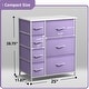 preview thumbnail 53 of 75, Dresser w/ 7 Drawers, Furniture Storage & Chest Tower for Bedroom