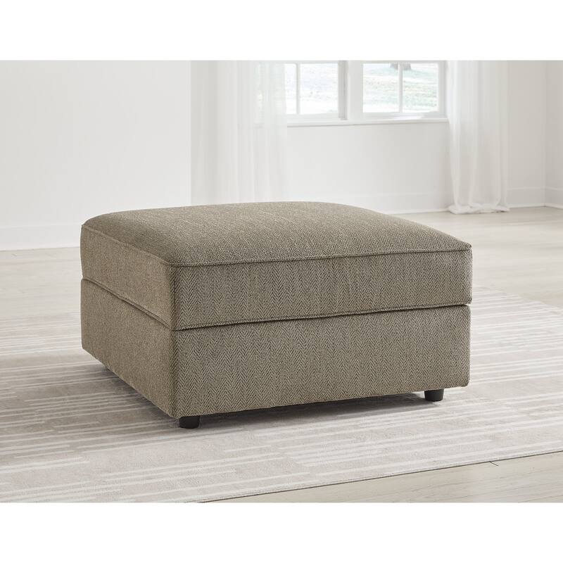 Signature Design by Ashley O'Phannon Briar Ottoman With Storage - 37"W x 37"D x 21"H - Briar
