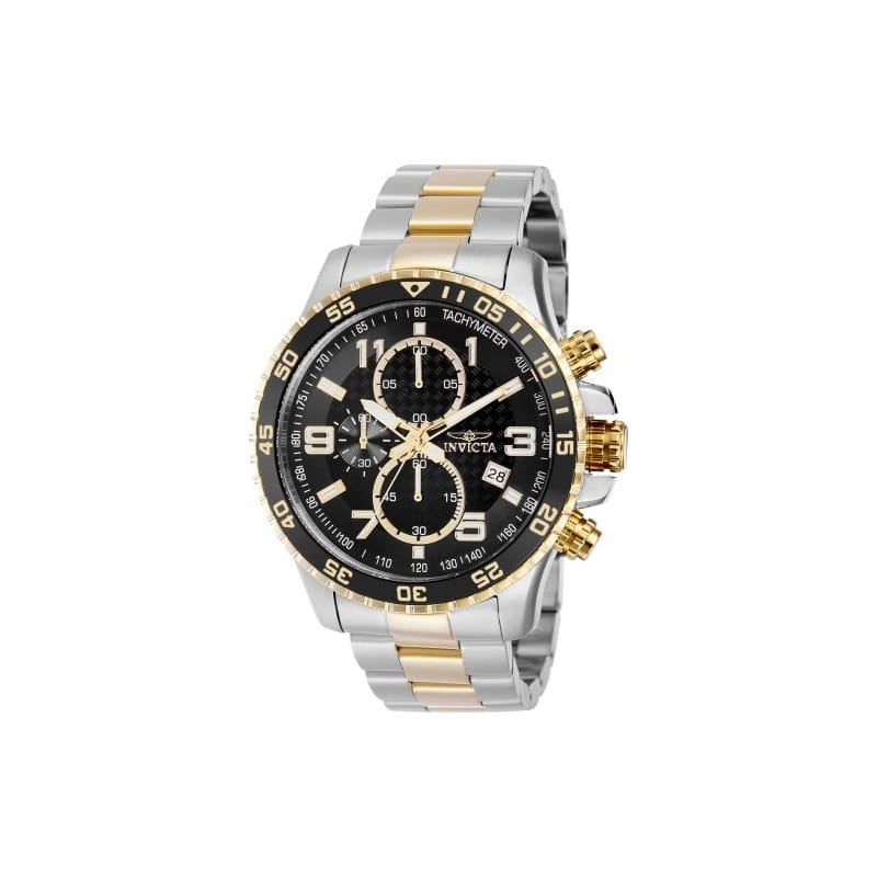 Invicta Men's 37147 Specialty Quartz Chronograph Black Dial Watch