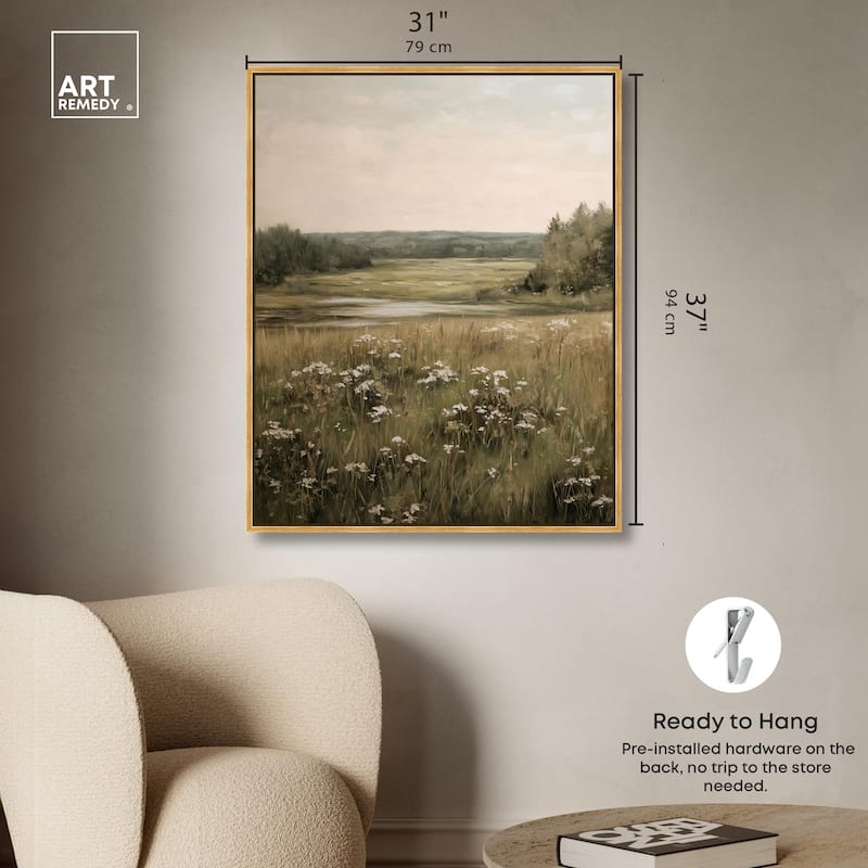 Marshland Whispers Canvas by Art Remedy
