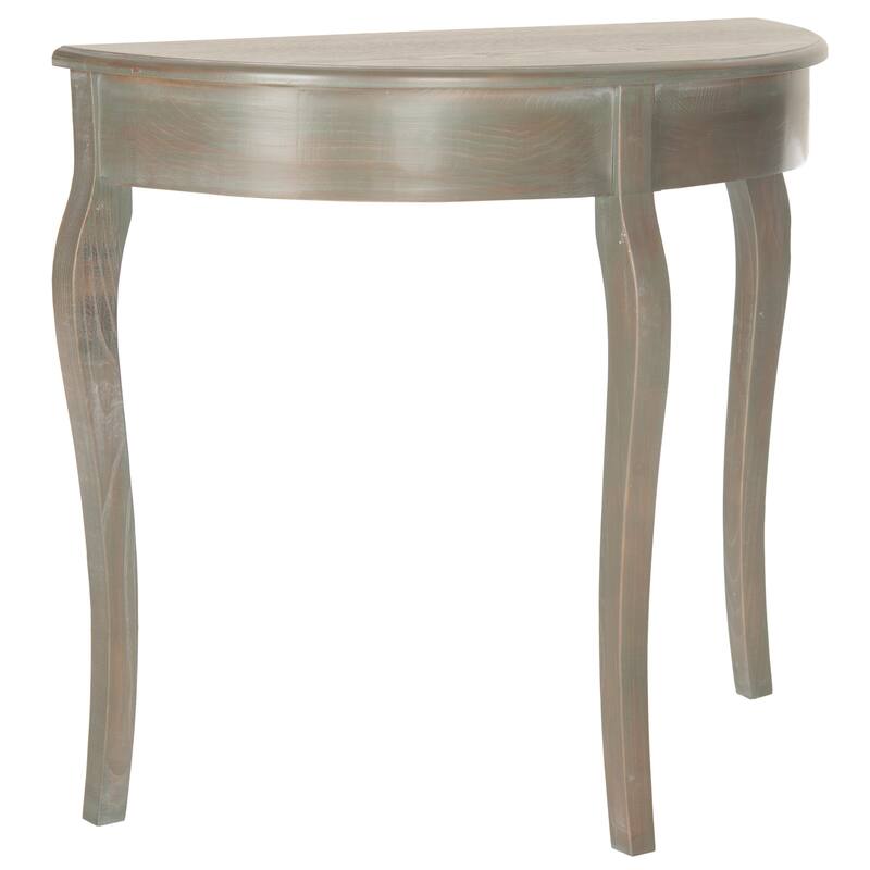SAFAVIEH Sema Ash Grey Console - 33.9" x 14.4" x 30.1"