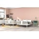 preview thumbnail 3 of 11, Modren Full over Full Bunk Bed With Ladder For Bedroom,Guest Room Furniture for Bedroom
