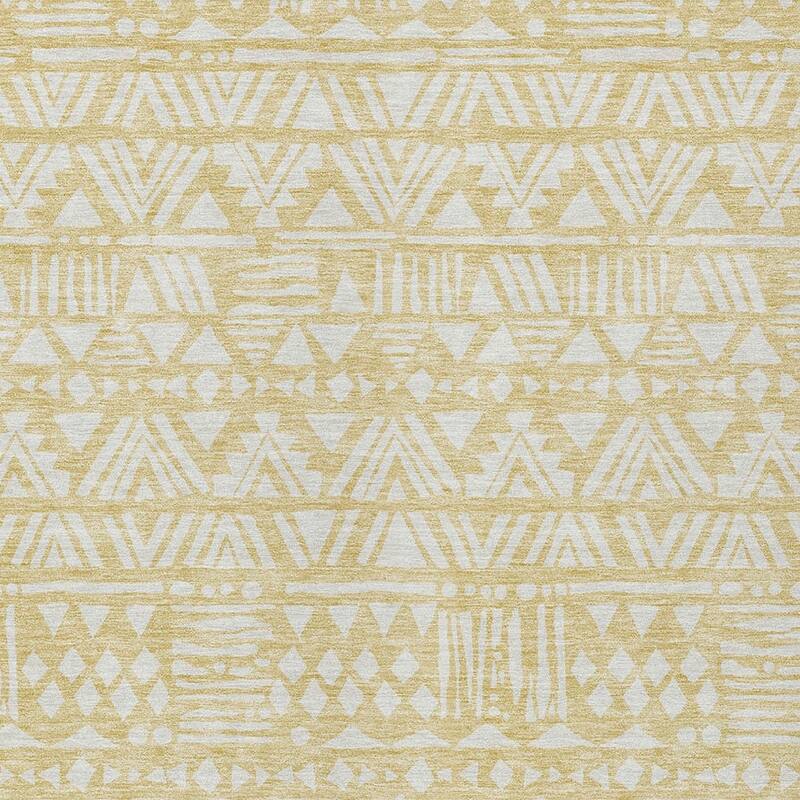 HomeRoots Southwestern Transitional Rectangle Outdoor Rug