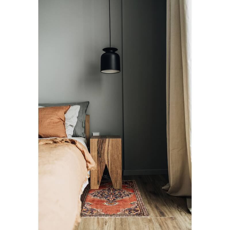 ECARPETGALLERY Hand-knotted Anadol Copper Wool Rug - 3'2 x 4'9