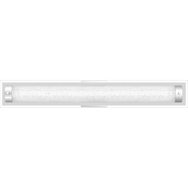 James Allan Nelson Single Light 32" Wide Integrated LED Bath Bar - Polished Chrome