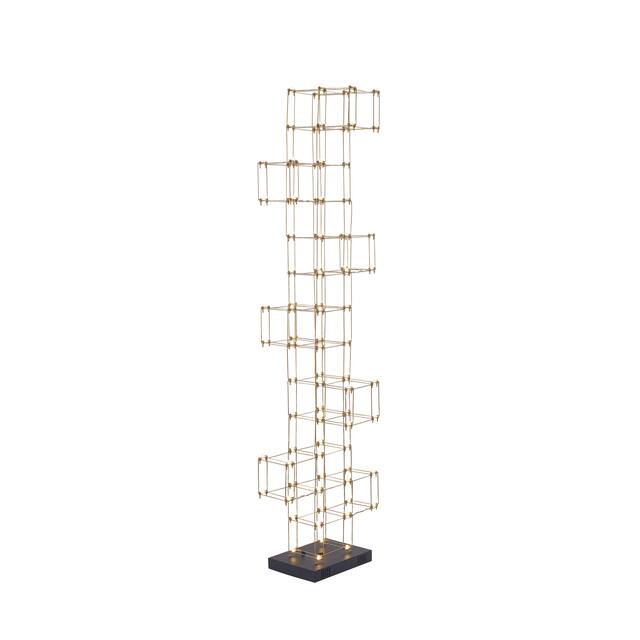 Gold Stainless Steel LED Floor Lamp