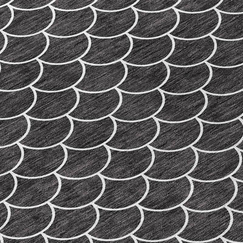 Machine Washable Indoor/ Outdoor Chantille Modern Geo Rug