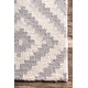 preview thumbnail 69 of 93, Nuloom Kellee Hand Tufted Geometric Wool Area Rug