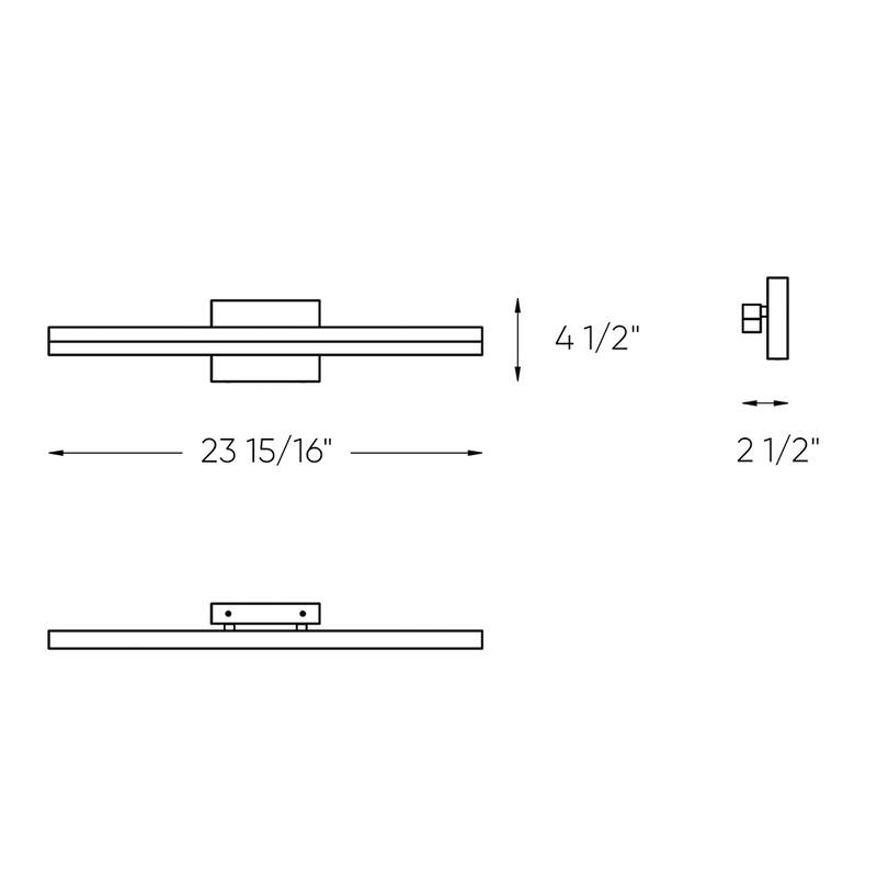Lyra LED Bathroom Vanity Light Bar in 5-CCT