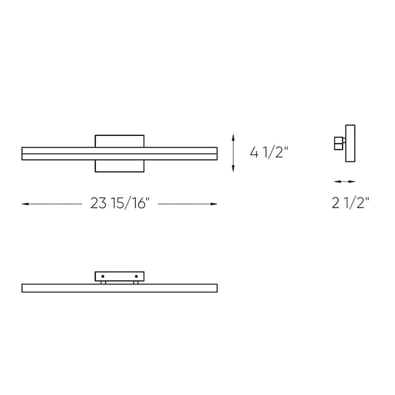 Lyra LED Bathroom Vanity Light Bar in 5-CCT