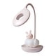 preview thumbnail 1 of 0, Lumi Pals Kid's Table lamp/ night light Bunny in cloud Pink