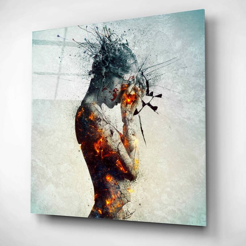 Epic Art 'Deliberation' by Mario Sanchez Nevado, Acrylic Glass Wall Art