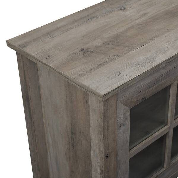 Shop Delacora We Bd70csgd 70 Wide Wood And Metal Media Cabinet
