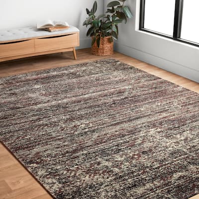 Alexander Home Lincoln Abstract Modern & Contemporary Inspired Area Rug
