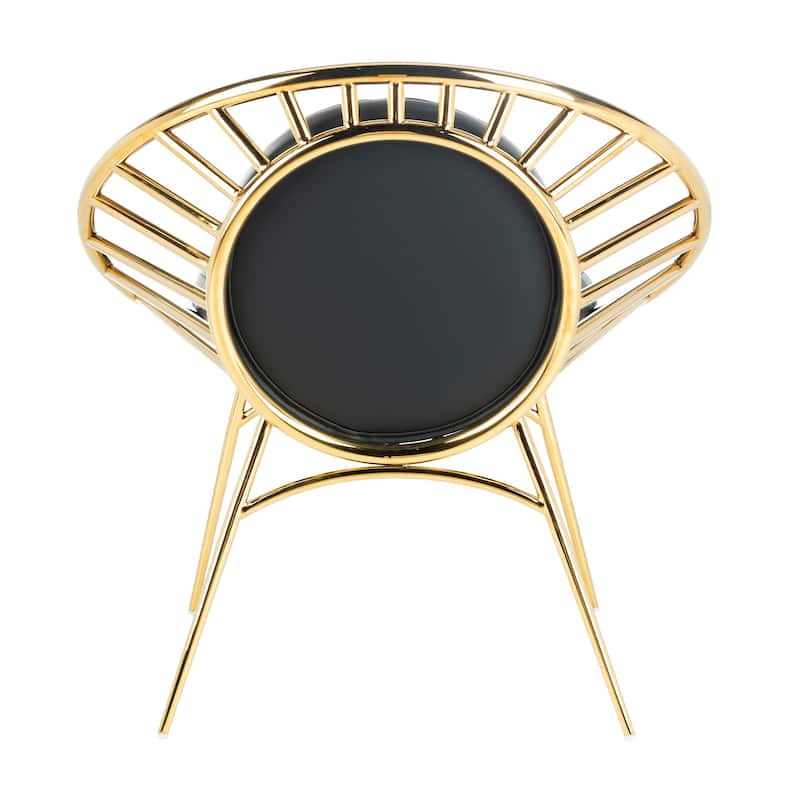 SAFAVIEH Home Nina Hoop Chair - 30"W x 24"D x 29"H
