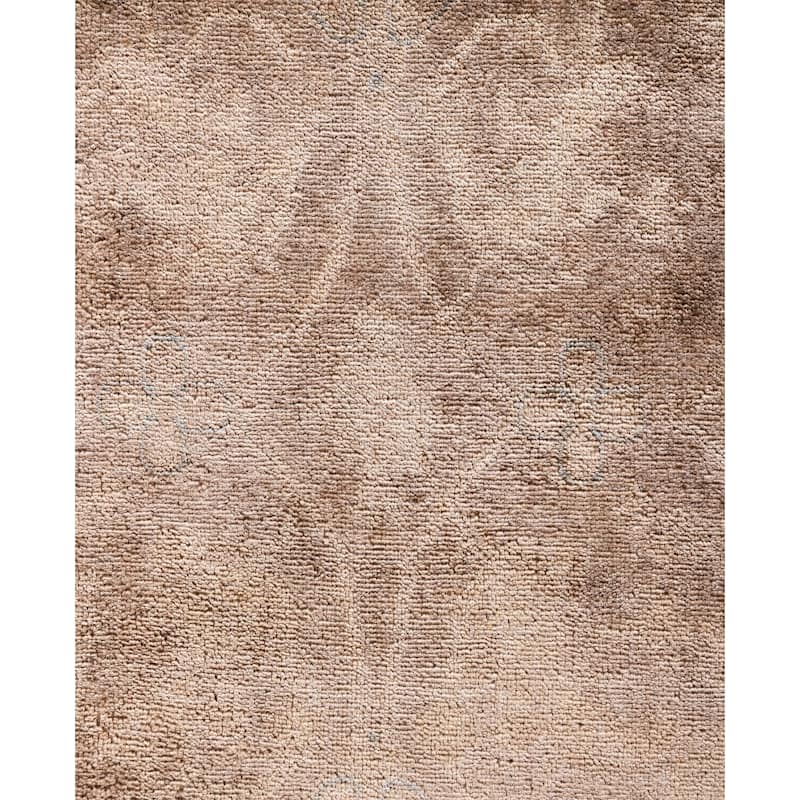 Overdyed One-of-a-Kind Hand-Knotted Area Rug - Beige - 9' 0" x 11' 10"