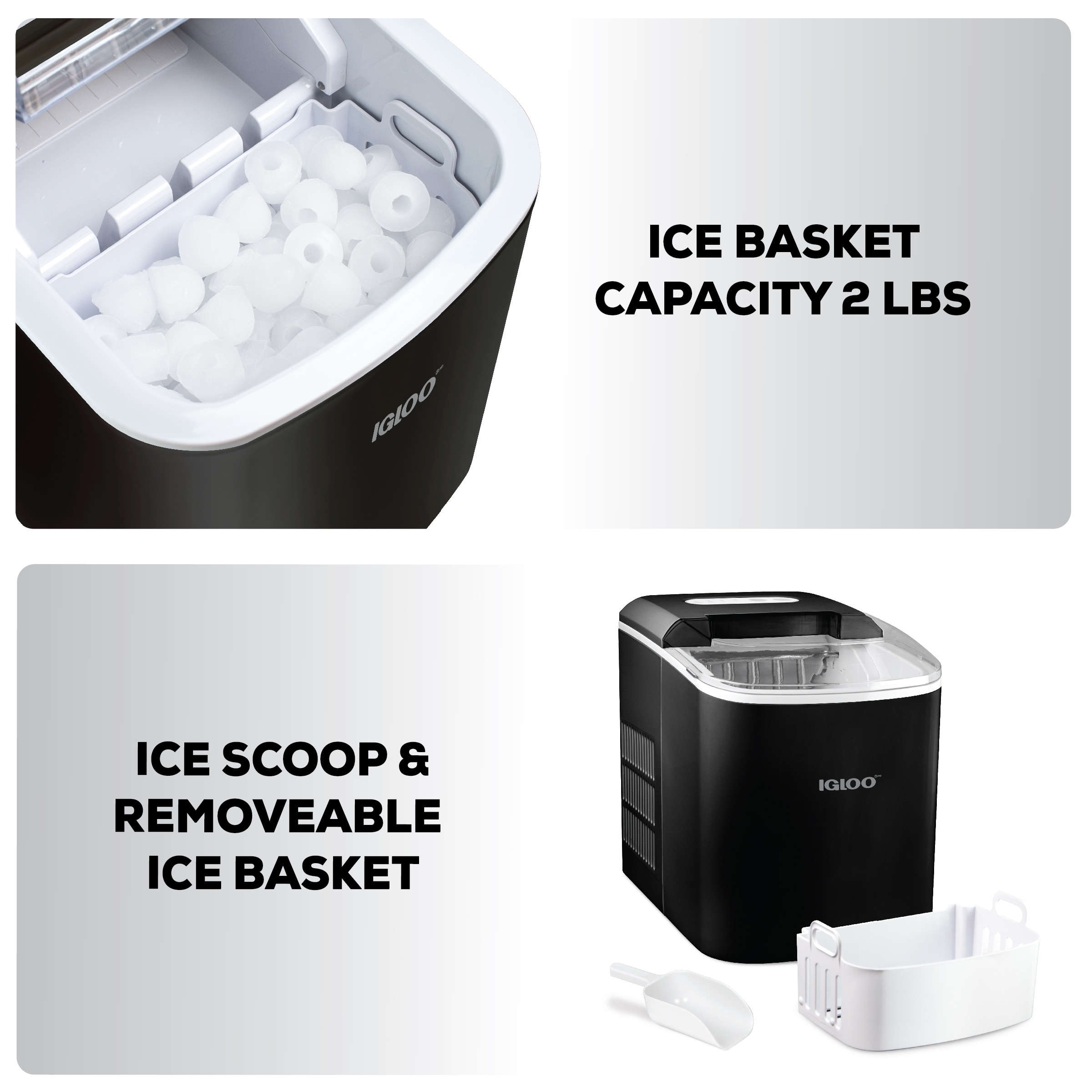 Igloo Ice Maker, Black - Bed Bath & Beyond - 34778730