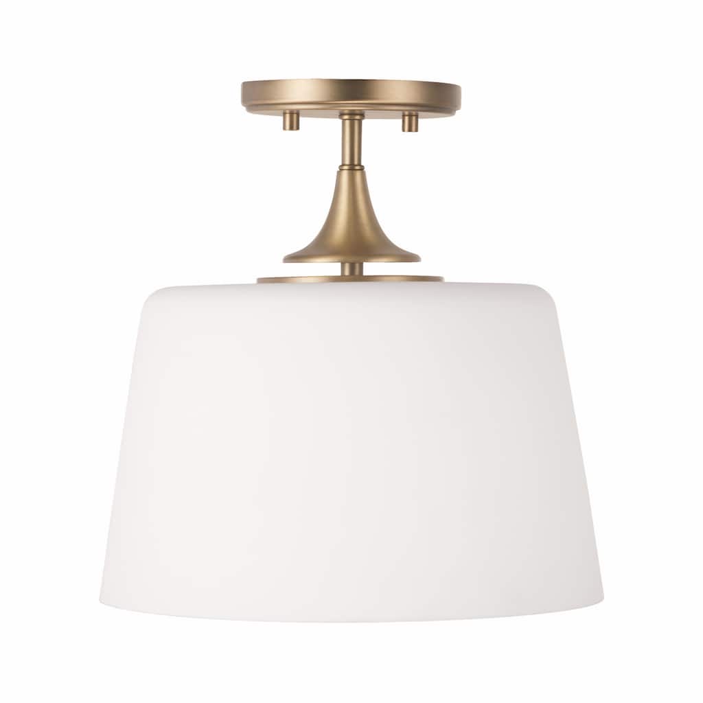 Presley 1-light Convertible Semi-Flush/ Pendant