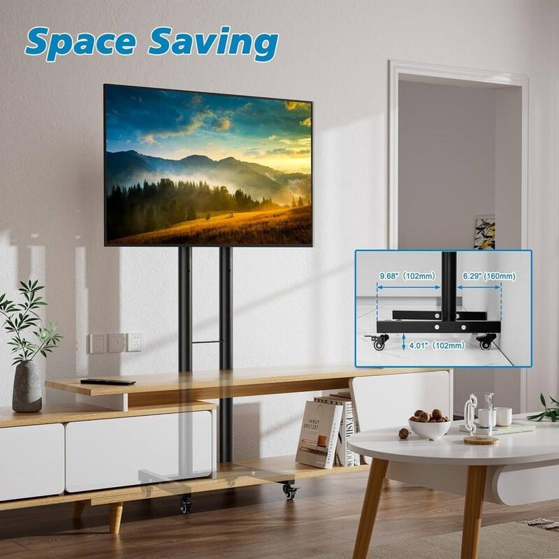 Mobile TV Cart