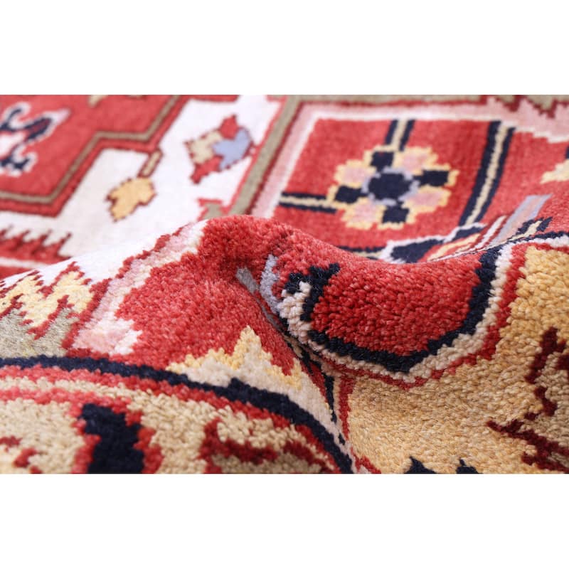 ECARPETGALLERY Hand-knotted Serapi Heritage Red Wool Rug - 8'9 x 11'9