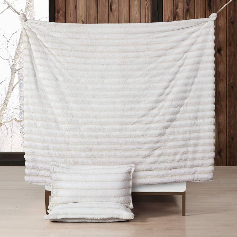 Jelly Rolls Chunky Bunny - Coma Inducer® Oversized Comforter Set - Powder Caramel
