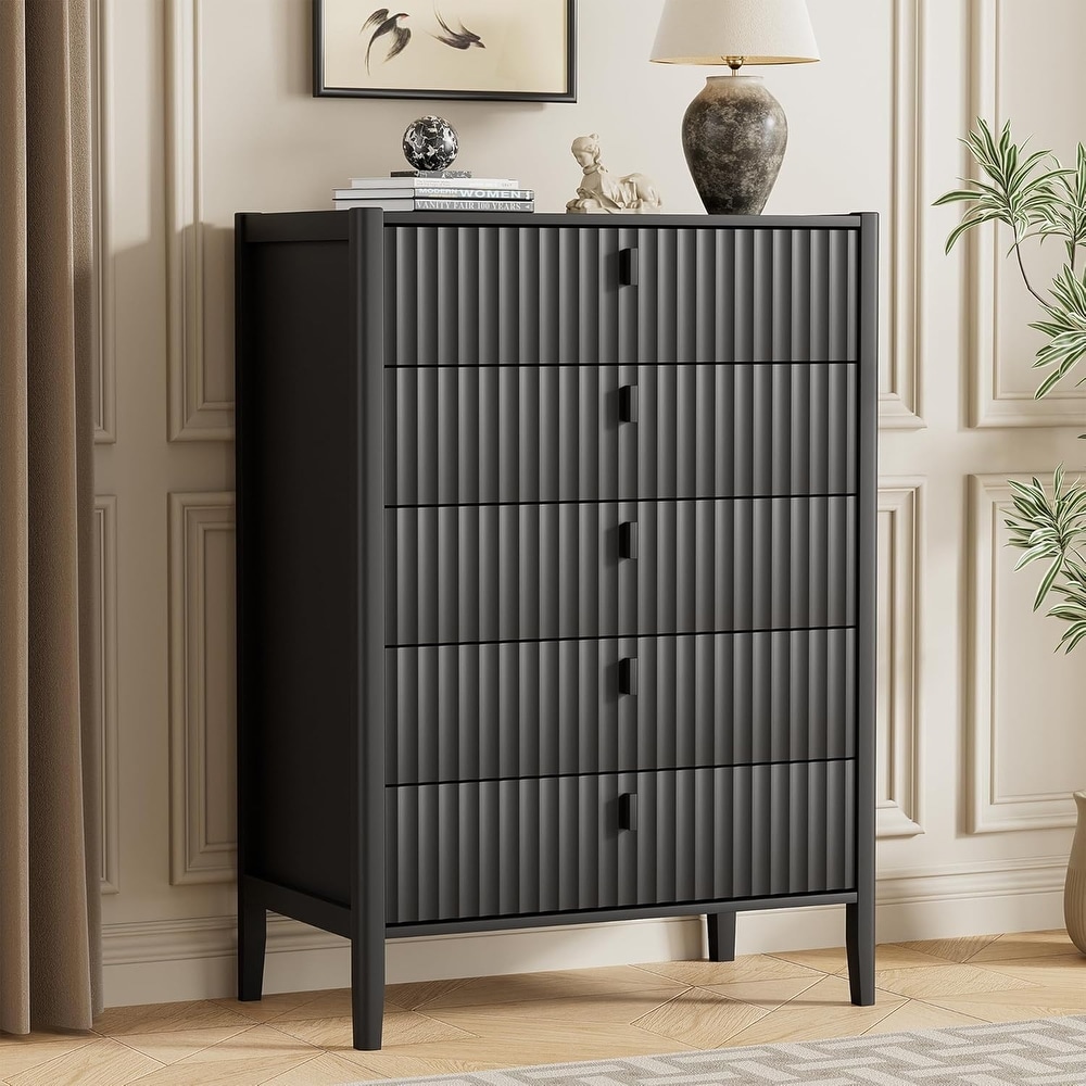 assembled black dresser Black Assembled Dressers