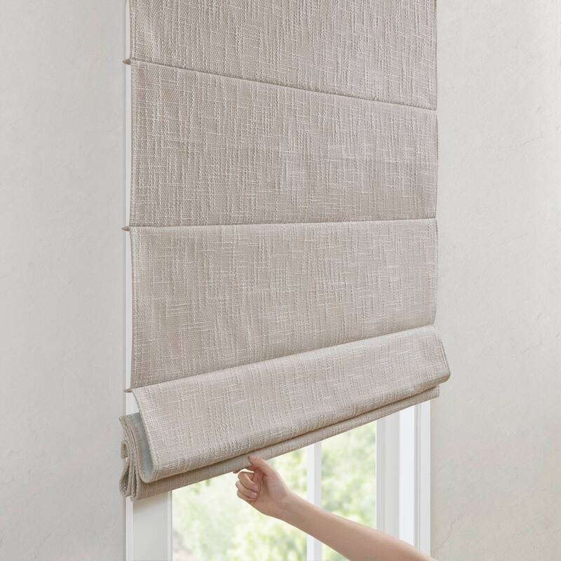 Madison Park Quincy Total Blackout Cordless Roman Shade
