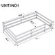 preview thumbnail 31 of 52, Floor Bed Montessori Bed with Safety Fence Railings, Wooden Playhouse Beds