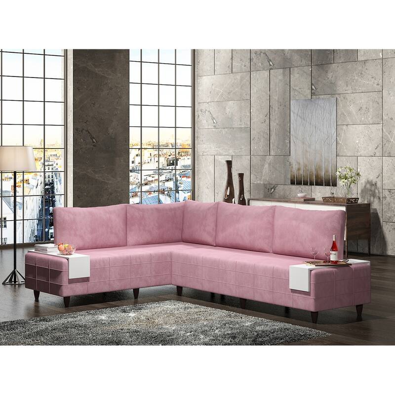 Modern Upholstered Sectional Sofa