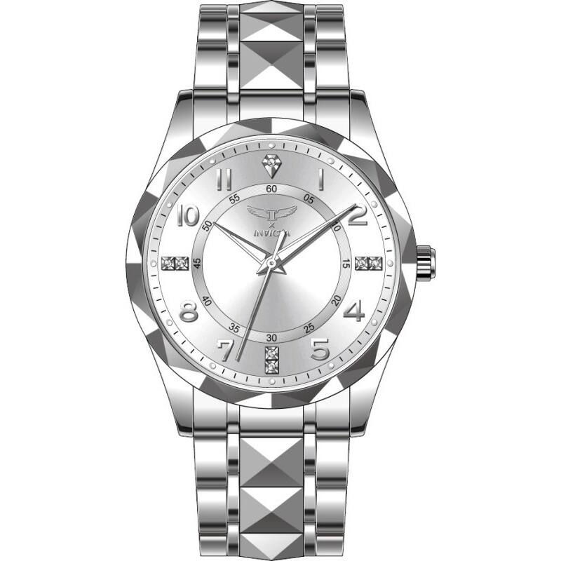 Invicta Men's 69026 Specialty Quartz PC21S Copper Dial Watch - White