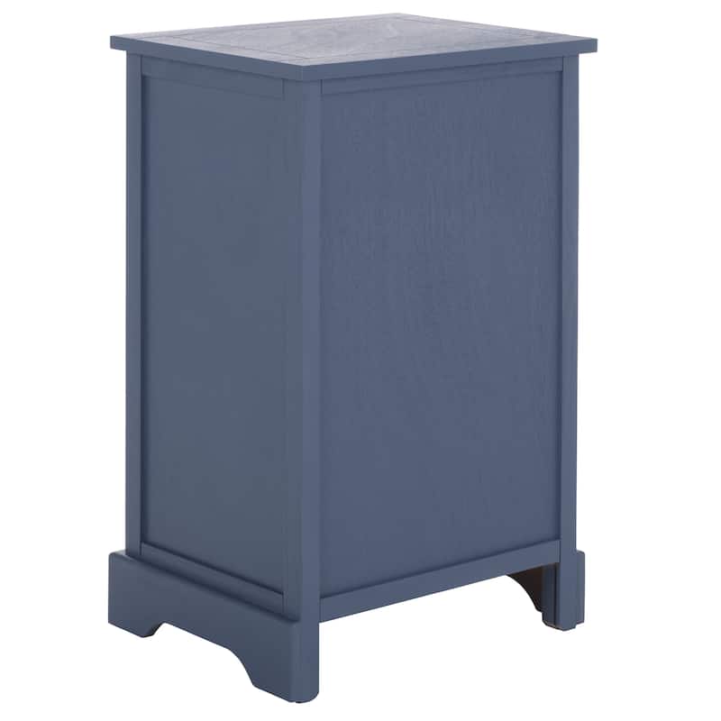 SAFAVIEH Alverta Red Storage Side Table - 15.9" x 13" x 27.6" - 16"W x 13"D x 26"H