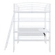 preview thumbnail 43 of 43, High Loft Bed with L-Shaped Desk and Storage Shelves, Metal Platform Bed with Curved Guardrail, USB Ports and Wireless Charging