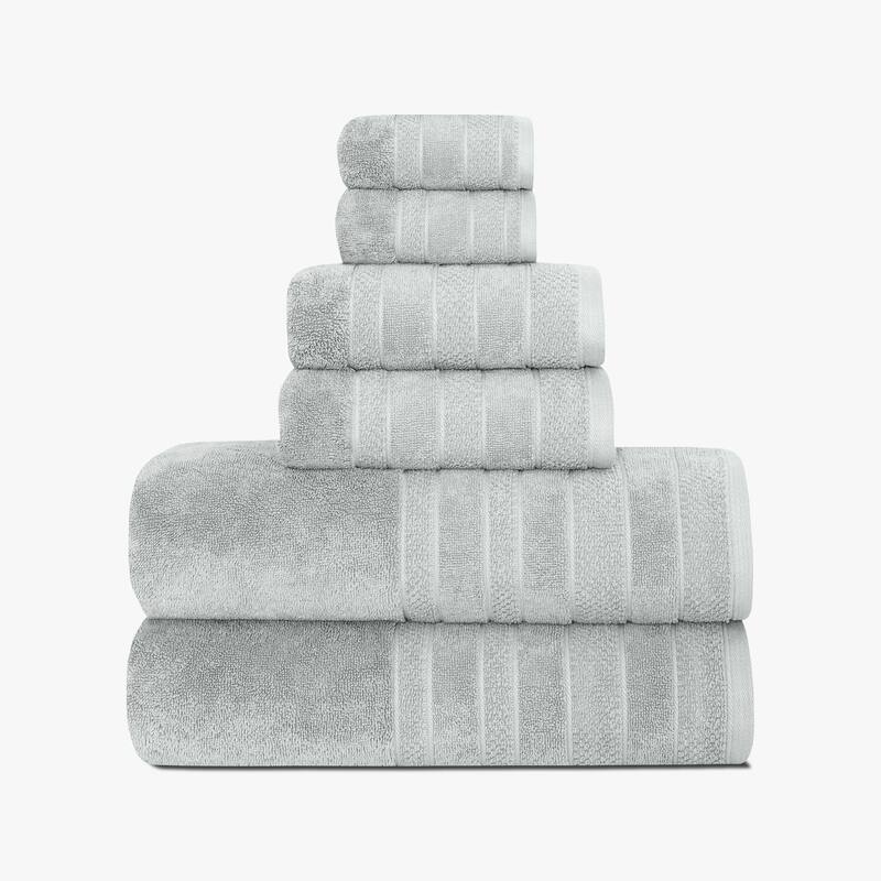 True Luxury Towels - Glacier Grey - Bath Towel Set