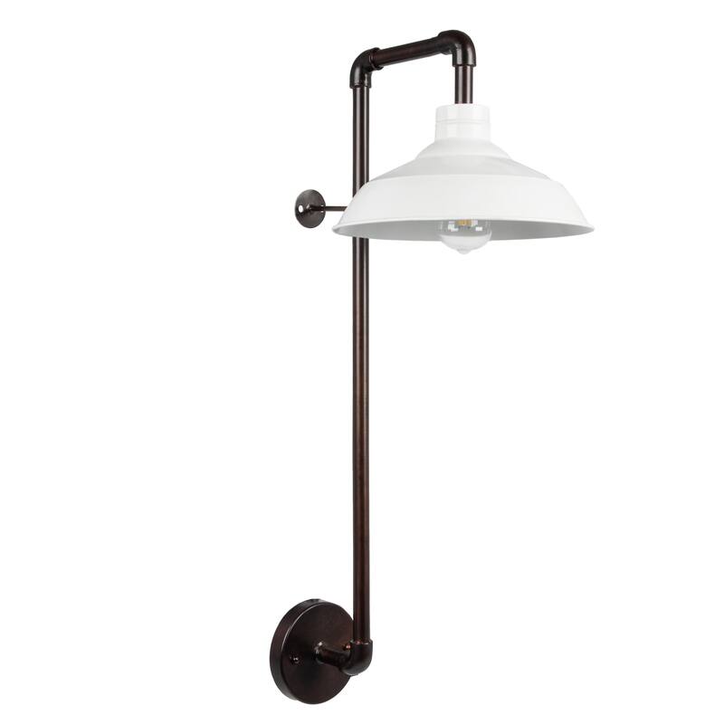 Metal Wall Sconce with Shade