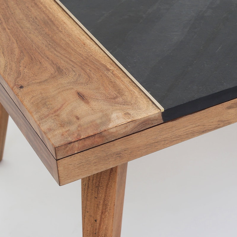 Steve Silver Chester Mid-Century Modern Square Side Table